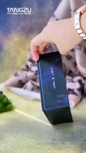 Waner S.G II in Ear Monitor HiFi Wired Earbuds10mm Dynamic DriverDiaphragm Gaming IEM Earphones with 2Pin Detachable OFC Cable for Audiophile DJ Stage (Blue 3.5mm with Mic)