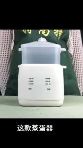 New Household Multifunctional Small Egg Steamer Dormitory Breakfast Artifact Intelligent Reservation Egg Cooking Steamed Egg Custard Artifact [ Free Shipping ]