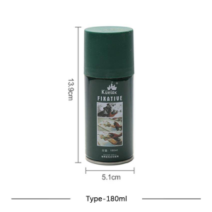 Kuelox Fixative Spray for Artist Sketching Supplies for Sketch Painting Carbon Painting Oil Pastel Oil Paint Kuelox Fixative Spray For Sketch/Gouache Spray