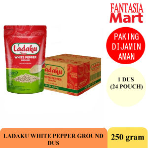 LADAKU WHITE PEPPER BUBUK MERICA PUTIH 250 GRAM DUS 24 POUCH NON COD FANTASIA DENGAN PAKING AMAN