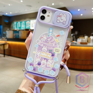 BC Case casing Slingcase Slide Kamera Karakter Tali Lanyard Sling Karakter SS197 Casing VIVO Y91c y1s Y91 y93 y95 Y17 y15 y12 Y20 Y12s Y20s Y30 Y50 Y30i Y51 2020