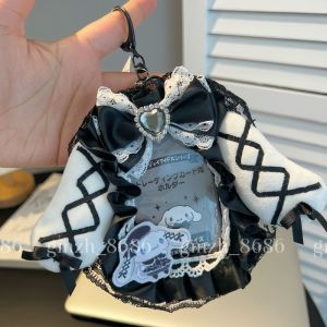 Cute Kuromi Melody Kitty Cat Lace Bow Photocard Case Photo Card Holder Portable Card Case Students Idol Photos Protective Cover