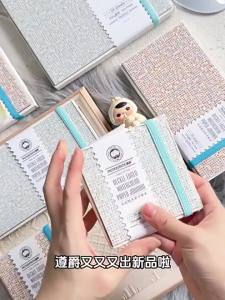 POTENTATE 100% Cotton Watercolor Book with Rough Edges 300g Portable Watercolor Sketchbook Drawing Books for Artists