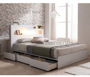 GIAO TOÀN QUỐC Giường ngủ gỗ có ngăn kéo 1.6mx2m