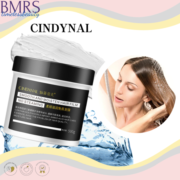 CINDYNAL SMOOTH AND MOISTEN HAIR FILM NO STEAMING 500g | Lazada PH