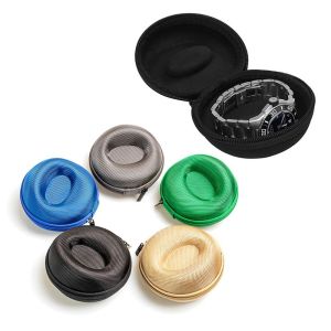SHIHENG Watch Packaging Box Watch Organizer Simple Anti-dust Bracelets Box Smartwatch Holder Wristwatch Case For Men For Woman Eva Watch Box Zipper Watch Storage Box Watch Display Holder