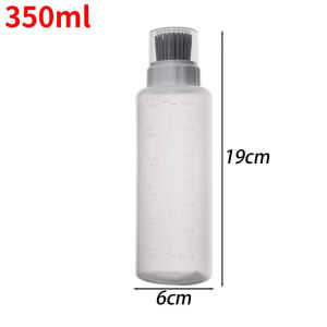 Silicone Coated Barbecue Brush with Oil Bottle Oil Dispenser Bottle with Non-Drip Tip Kitchen Tools