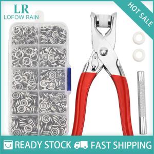 LF Wholesale✨Flash Sale ✨ Sets Snap Fasteners Kit Tool Metal Snap Buttons Rings with Fastener Pliers Press Tool Kit for Clothing Sewing