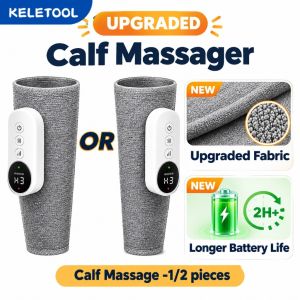 Calf Massager Wireless Leg Electric Pneumatic Leg Massage Heating Air Compression Leg Vibration Pain Relief Foot Massager Blood Circulation Relieve