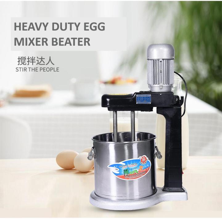Mytools Heavy Duty 15L Induction Motor Double Beater Egg Mixer Lazada