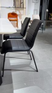 Dining Chair for Milk Tea Shop Coffee Shop Restaurant Meeting Leather Dining Chair Dining Chair for Coffee Shop