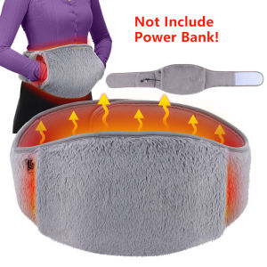 Electric Heating Uterus Warming Pad Hand Warmer 3 Levels Heated Waist Belt Cold-Proof Women Menstrual Relief Pain