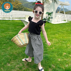 Set bộ áo và quần cho bé gái