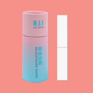 50Pcs/Box Ladies PET Double-sided Tape Transparent Chest Stickers / Anti-Peeping Strapless Invisible Bra / Anti-Glare Stickers Chest Sticker/ Fixed Anti-Breast Stickers For Shirts Necklines Skirts