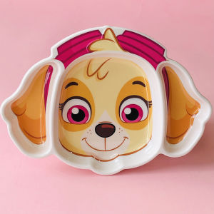 Kids Divided Plates PAW Patrol Chase Rocky Rubble & Skye