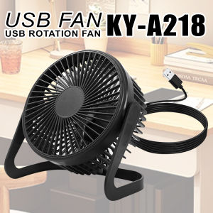 Desk Fan Glamour Small Table Fan 4 Inch Mini Portable USB Powered Quiet Airflow Personal Cooler Air Circulator