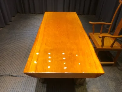 Original Solid wood slab wood table dining table office table standing desk bar island top chengal wood walnut wood ash oak wood light dark black yellow red wood 实木大板整板(ETA:1mth)