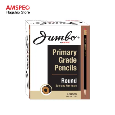 Jumbo by AMSPEC (The Original Jumbo Black Pencil)