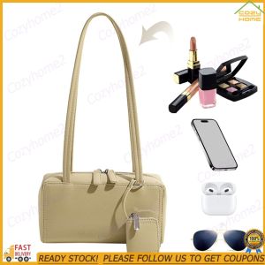 Durable PU Leather Laptop Bag for Women Stylish Shoulder Bag for Daily Use and Commuting in Elegant Colors