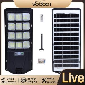 【Free Shipping】 Solar Powered LED Flood Light 100W for Outdoor Pathway Yard Garage Bright White IP65 Waterproof