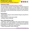 BATERAI REMOT MOTOR YAMAHA FAZZIO SMART KEYLESS ENTRY ORIGINAL. 