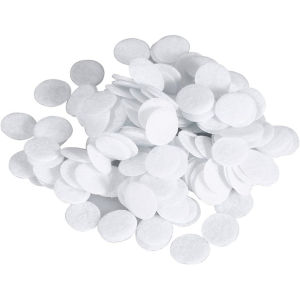 100pcs/pack Microdermabrasion Filters Replacement Sponge Cotton Filter Round Filtering Pads For Blackhead Removal Beauty Skincare(11mm/15mm)