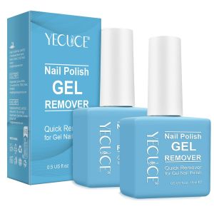Gel Remover 2 Pack Gel Polish Remover Soak-Off Gel Polish Quickly & Easily Remove Gel in 3-5Mins Dont Hurt Your Nails -15ml