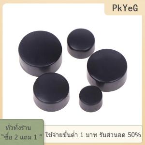 [COD] PkYeG TOOL น็อตหกเหลี่ยมฝาครอบพลาสติกหัวแบนหัวสกรูหกเหลี่ยมหัวต่ำสำหรับตกแต่งฝาครอบกันฝุ่น