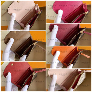 【With Box】 New 100% and authentic wallet short M60895 Damier Wallet For Men