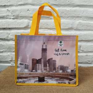 Tas Souvenir Haji Umroh (SATUAN - BAHAN TEBAL) Tas Oleh Oleh Haji Umroh Murah Terlaris  tenteng gift umrah hajj