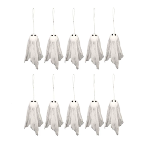 Halloween Decorations Outdoor/Indoor Hanging Ghostly Decorations White Flying Ghostly for Halloween Party Decorations