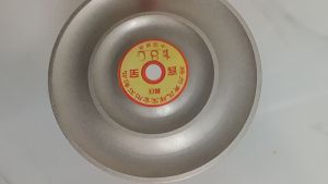 Hanson8 6inch 150mm Diamond Grinding Wheel 2 Groove Egg-shaped Ring Surface Processing Grinding Polishing Disc 7M5T2