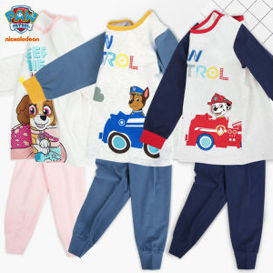 ชุดนอน ชนิดผ้าฝ้าย ลายการ์ตูน Paw Patrol สำหรับเด็ก ของแท้ 100%