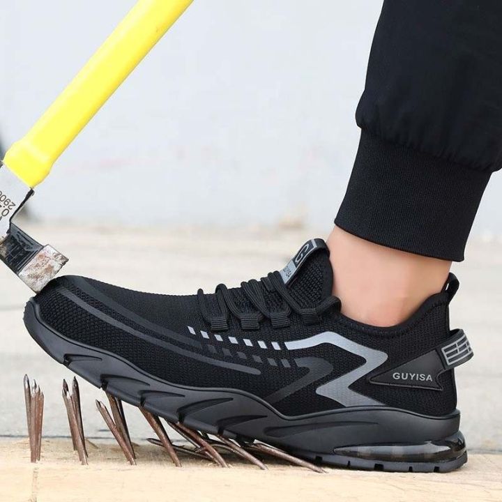 GUYISA Safety Shoes Sneaker Impor Casual Anti Slip Lazada