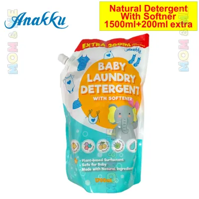 Anakku Detergent With Softener Bottle 2000ml / Refill 1500ml + 200ml (1700ml)