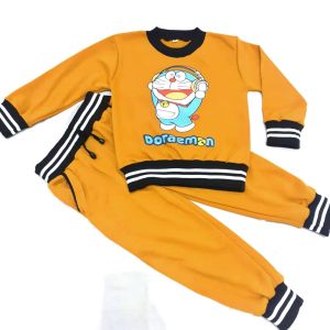 BARU !!! Baju Setelan Doraemon Usia 1-12 Tahun Setelan Jogger Kekinian Sweter anak Jaket Anak Laki Perempuan Kaos Tangan Panjang Termurah