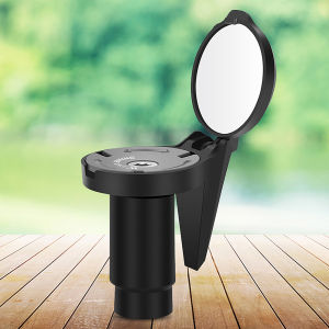 Bike Rearview Mirror Convex for Cycling Accessories Durable Aluminum Frame for Outdoor Use