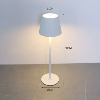 Modern LED Metal Cordless Table Lamp USB Rechargeable Touch Control Bedroom Decor Bedside Lighting Restaurants Outdoor Bar Table Lamp