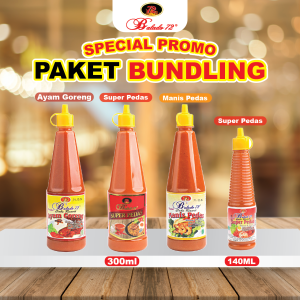 Balado72 Sambal Cabe Rawit Pedas 4 Botol
