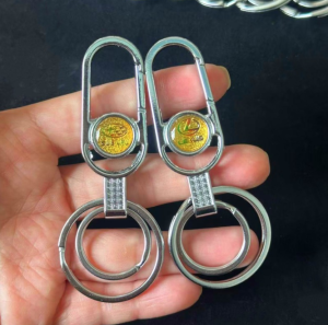 Móc Treo Chùm Chìa Khóa Họa Tiết LOGO Xe hơi