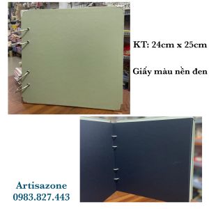 Scrapbook album dán ảnh tự trang trí (KT: 24cm x 25cm) - 01 quyển