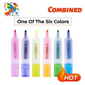 Color Highlighter Pen Set Candy-colored Office School Supplies Stationery Marker Highlighting Marker