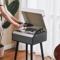 Middix  record player bluetooth เครื่องเล่นแผ่นเสียงไวนิล เครื่องเล่นแผ่น Vinyl Player เครื่องเล่น แผ่นเพลง. 