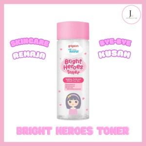 Pigeon Teens Bright Heroes Toner 100ml | Skincare Remaja| Niacinamide 5% |Moisturizing Agent| Alcohol free ringan mencerahkan