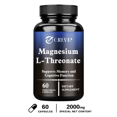 Neuro-Mag Magnesium L-Threonate High Absorption Supplement Bioavailable Form 120 Capsules - Supports mental clarity cognitive performance and brain function