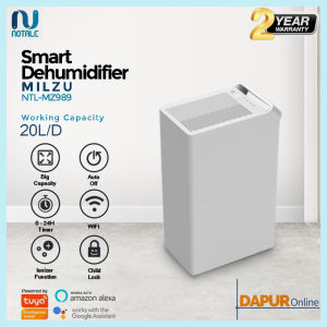 Notale Milzu Smart Dehumidifier 20L/hari with Wifi Better Deerma DT16C