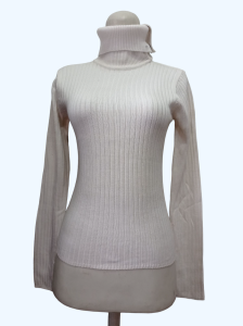 Sweater Turtleneck rajut wanita