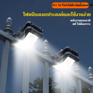 ไฟพลังงานแสงอาทิตย์ภายนอกบ้านและผู้ใช้ คลิปเหนี่ยวนําโคมไฟติดผนังโคมไฟสวนโคมไฟตั้งแคมป์โคมไฟ