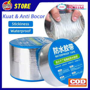 Lakban Anti Bocor Penambal Atap Toren Pipa Air Bocor Super Kuat Tahan Air & Panas Waterproof Tape