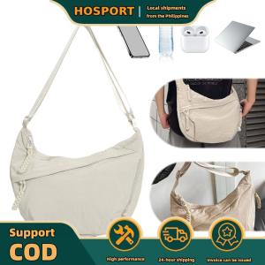 【HOSPORT】Premium Women Crossbody Bag with Adjustable Shoulder Strap in Classic Colors for Work and Casual Outings
